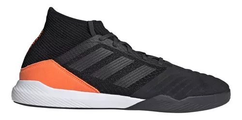 botines adidas naranja y negro