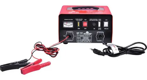 Carregador Bateria Cb16s 220v Portátil Worker