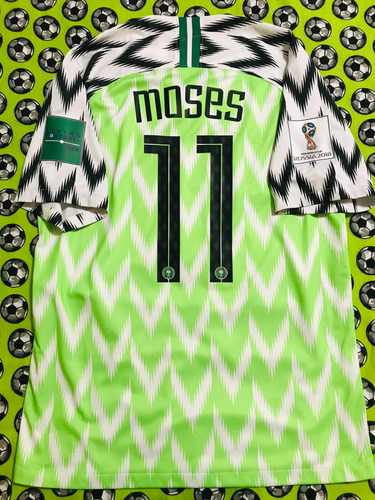 Jersey Camiseta Nike Nigeria Mundial 2018 Victor Moses M