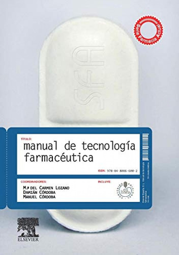 Manual De Tecnología Farmacéutica + Studentconsult En Españo