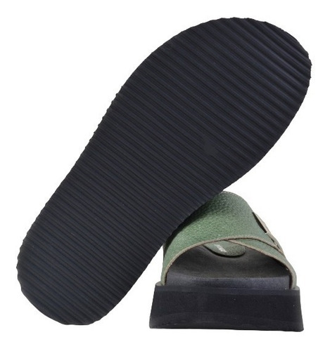 Zuecos Sandalias Ojotas De Mujer De Cuero Melk - Ferraro