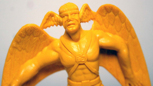 Boneco Gavião Negro Heróis Dc Gulliver Estrela 2024 Amarelo