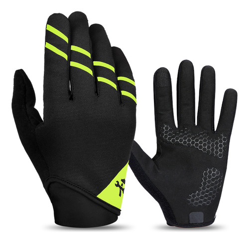 Guante Largo Ciclismo Invierno Mtb - Comodos Con Palma Gel