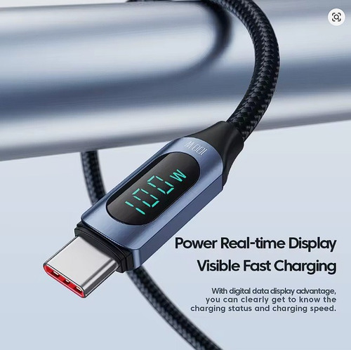 Cable Tipo C A C Carga Rápida Para iPhone Samsung Xiaomi Etc