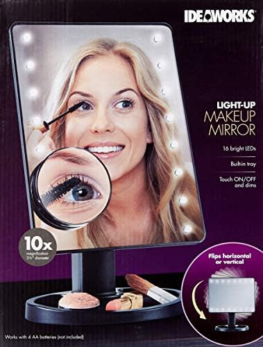 Ideaworks Light-up Mirror - Espelho Grande Com 16 Luzes Led