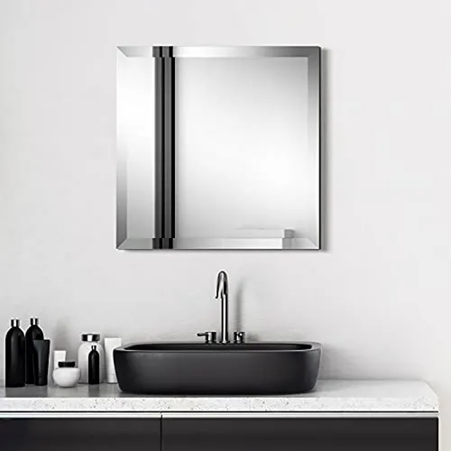 Espejo De Pared Moderno Empire Art Direct 24 X24 Con Marco