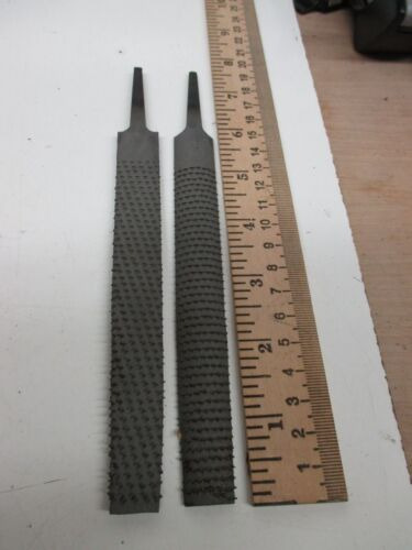 6  Half Round Rasp Bastard File 2 Pcs (xx0398) Cck