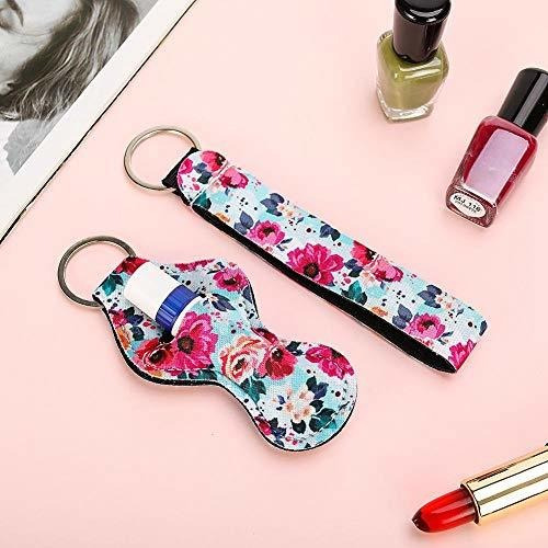 Vmorde 10 Piezas Llavero Con Balsamo Labial / Soporte Para