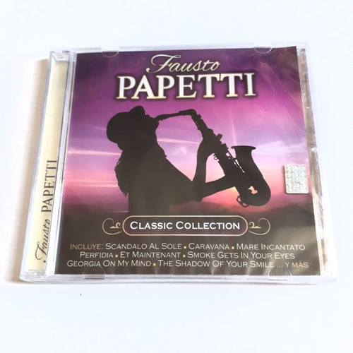 Cd  Fausto Papetti    Classic Collection     Nuevo Y Sellado