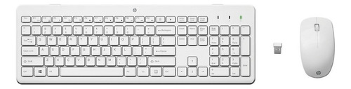 Kit Hp Teclado Y Mouse Inalámbrico 230 Blanco Inc Ñ 3l1f0aa