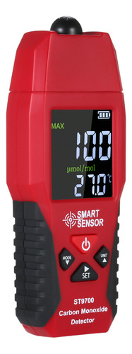 Medidor De Co2 Smart Sensor St9700 Detector Quality Air