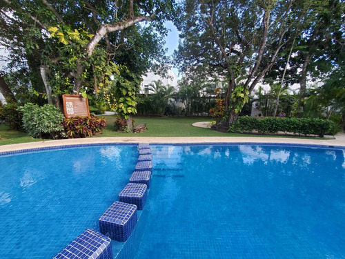 Departamento En Venta En Playa Del Carmen En Selvamar De 2 Niveles Con Beach Club