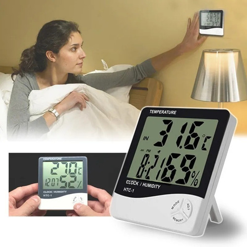 Imagen 5 de 5 de Termómetro Higrómetro Digital Temperatura - Humedad Ta318