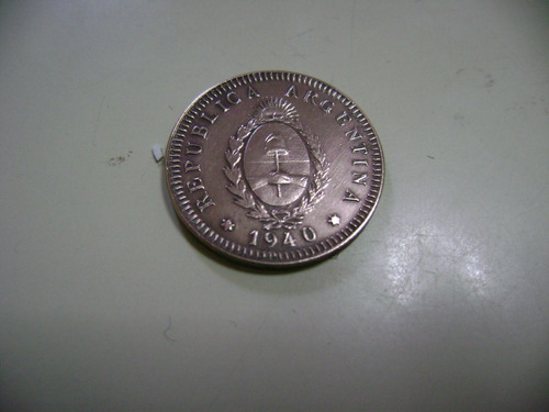 Moneda Antigua Argentina - 1940