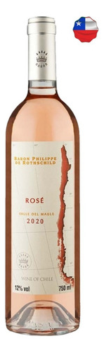 Vinho Rosé Baron Philippe De Rothschild Reserva Seco 750 Ml