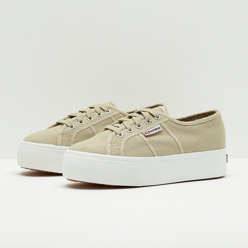 Zapatillas Superga Plataforma Taupe S0001l0 949