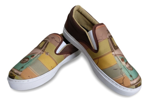 Tenis Slip On Hippie Van