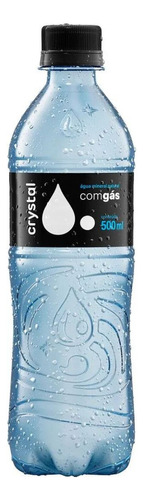 Água Crystal 500ml Com Gás