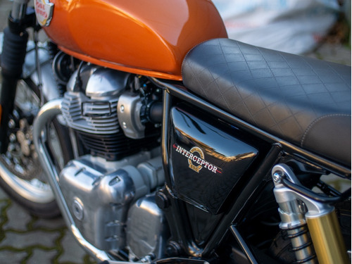 Imagen 12 de 25 de Royal Enfield Interceptor 650 Orange Crush Reserva Inmediata