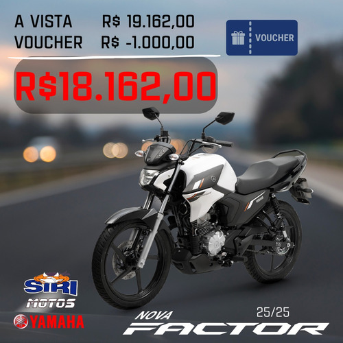 Yamaha Nova Factor 150 - 2025 0km (consulte Condições)
