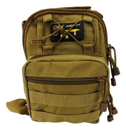 Bolsa Airsoft Traveler Attack Feasso Fja-223 Cor Tan