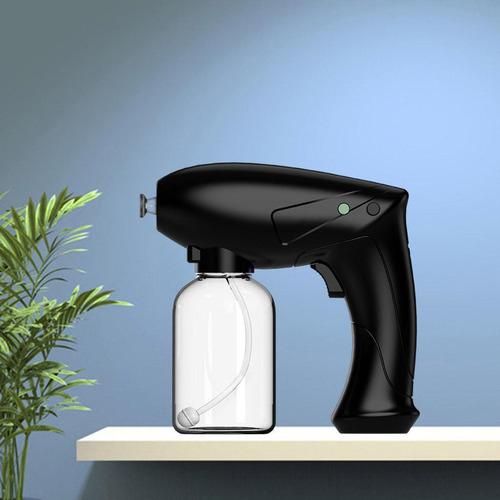 Uv Nano Sanitizer Pulverizador Fogger Desinfetante Preto