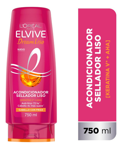 Acondicionador Elvive Dream Liso 750ml
