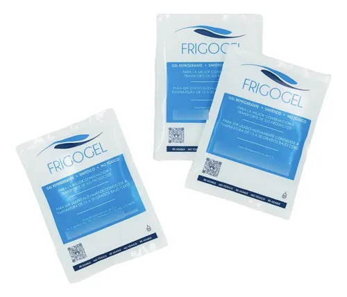 Frigogel|compresas De Gel Refrigerante En Bolsa 250g - 100pz | Envío gratis