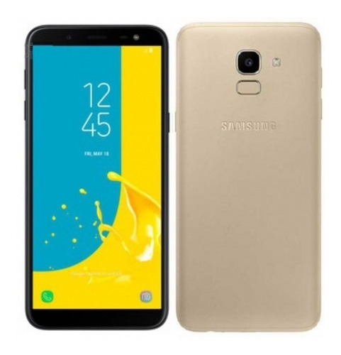 Celular Samsung J600g Galaxy J6 Lte Dual Dorado