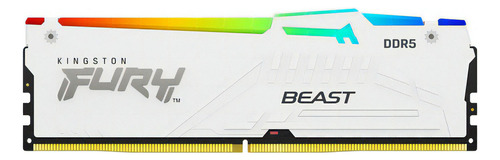 Ram Kingston Fury Beast White Ddr5 5200 mt/s 16 GB