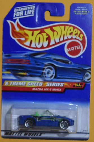 Hot Wheels 988- Mazda Mx-5 Miata X-treme Speed