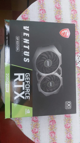 Placa De Video Nvidia Msi Rtx 2060 Super Ventus 8gb