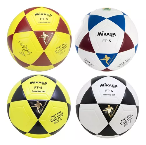 Bola De Futvôlei Futevolei Mikasa Ft 5 - Ft5 Original preta com