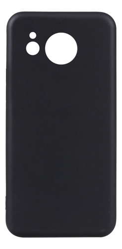 Funda De Teléfono Tpu Negra Para Sharp Aquos Sense7 Plus