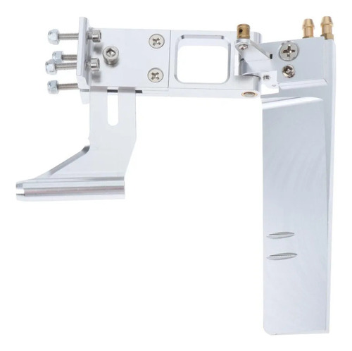 Timón De Aluminio De 110 Mm Rc Con Dirección Absorbente