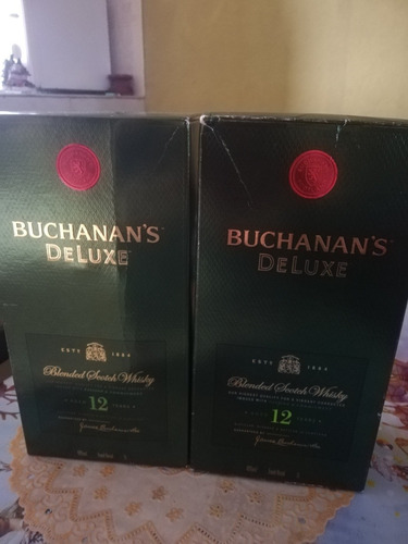 Imagen 1 de 1 de Whiskys Buchanans De Luxe  Litro 