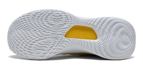 Tênis De Basquete Under Armour Curry 8 Masculino Amarelo