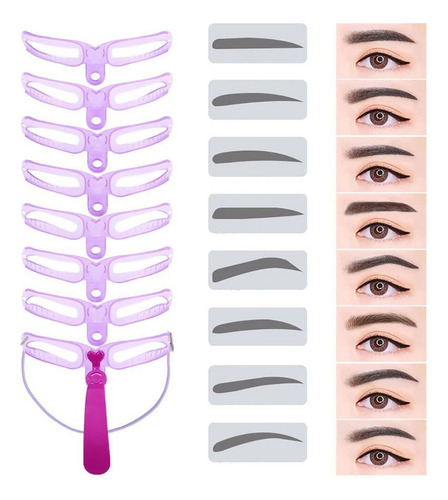 Rt Plantilla Perfecta For Cejas, Ayuda A Modelar Y