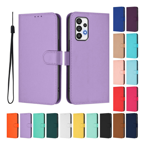 F Funda Tipo Cartera Para Samsung Galaxy A72 A52 A32