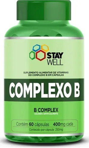 Complejo B Stay Well - 60 Cápsulas Premium 