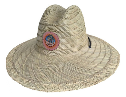 Sombrero Tipo Quicsilve Paja Artesanal Playa Hombre Mujer