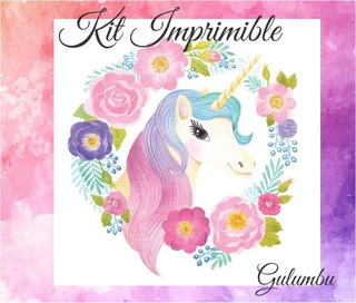pic Editable Invitaciones De Unicornio Para Editar invitaciones editables unicornio
