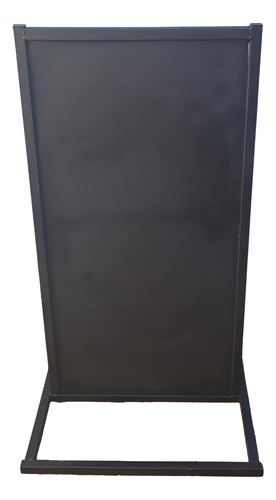 Cartel De Pie Pesado Mini Innograf - 1,10mts X 56cm Negro