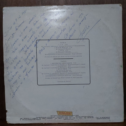 Imagem 2 de 6 de Vinil Lp Zebra 1979