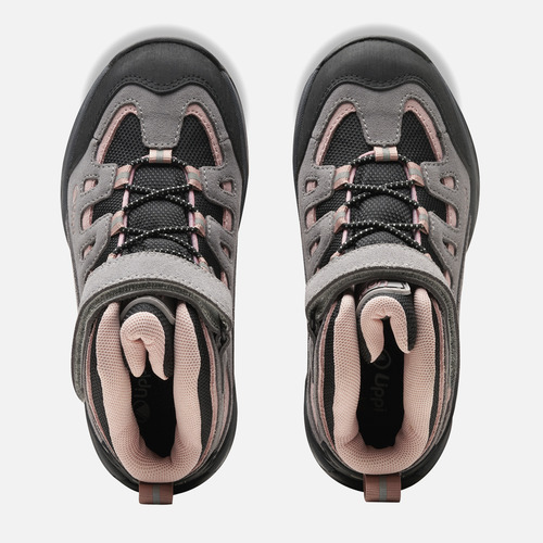 Botín Niña Puelo Cs Hi Velcro Gris / Damasco Lippi I25