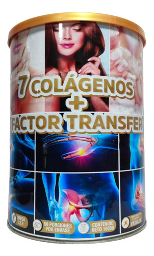 Colágeno 7 Colágenos Factor De Transfere - g a $120