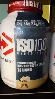 Dymatize | Iso 100 | Hidrolizada | 5 Lb | Vanilla | Usa