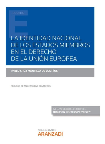 Libro La Identidad Nacional De Los Estados Miembros En El...