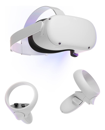 Meta Quest 2 Oculus Vr Lente Realidad Virtual Con Accesorios