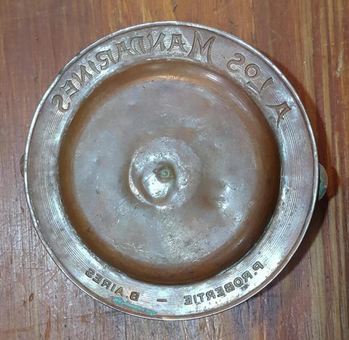 Imagen 3 de 3 de Antiguo Cenicero Publicitario Los Mandarines. 29048